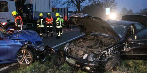 Wonneberg – schwerer Unfall bei Überholmanöver