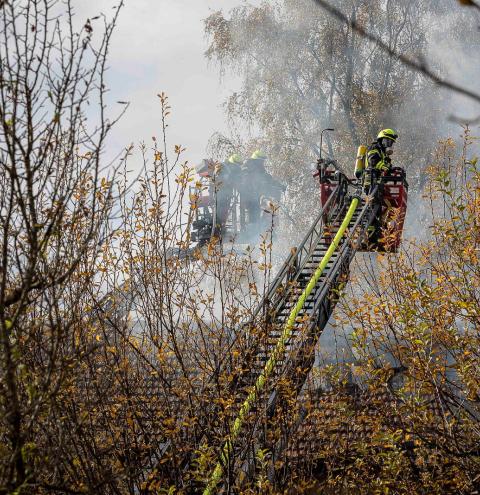 Großalarm für die Feuerwehren im Achental