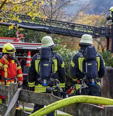 Großalarm für die Feuerwehren im Achental