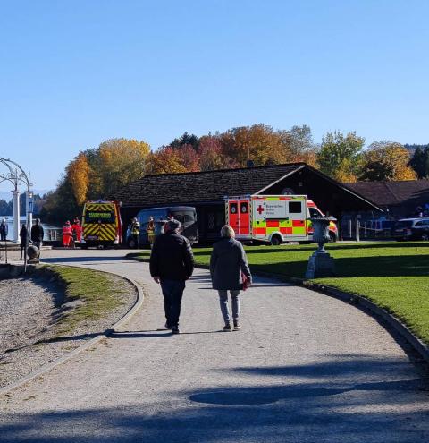 Wasserrettungseinsatz am Waginger See endet glücklich