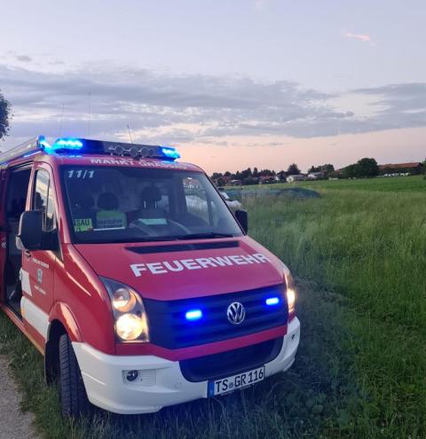 Einsatz am Reifinger Weiher in Grassau