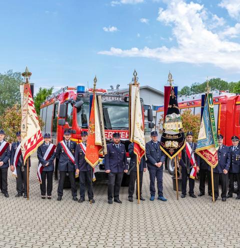 Drei neue Einsatzfahrzeuge für die Freiwillige Feuerwehr Übersee