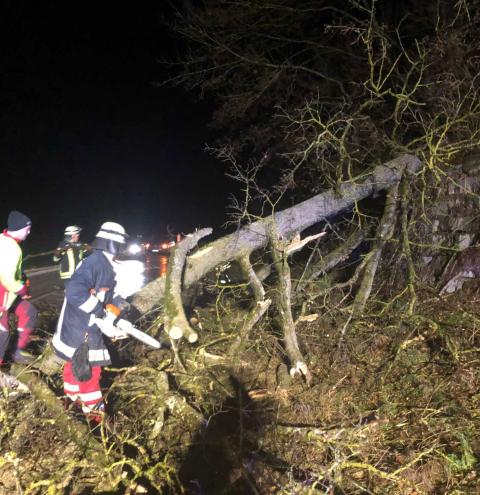 Unwettereinsatz bei Engelsberg